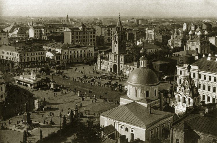 Ретро фотографии Москвы 1920-х годов
