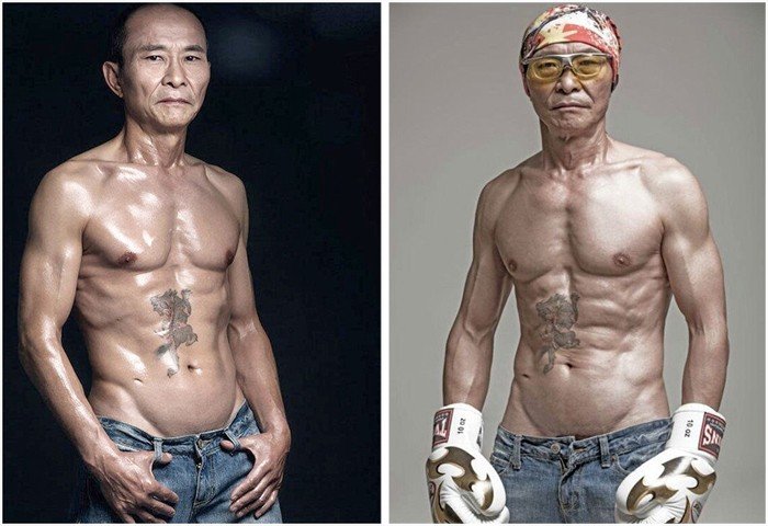Мужчина изменил свое тело в 61 год