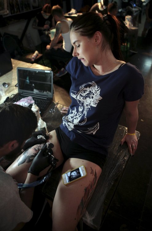 Фестивали татуировки в Шанхае и Сочи