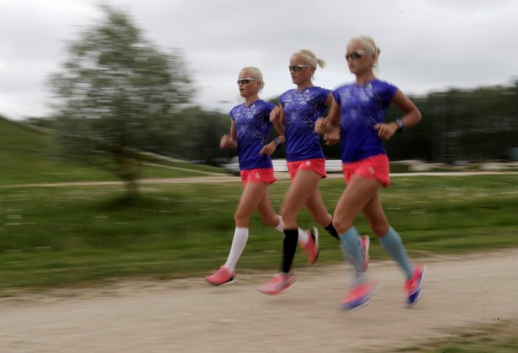 Эстонские Олимпийские тройняшки