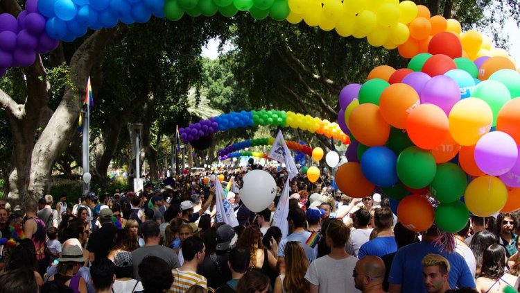 Крупнейший гей-парад в Тель-Авиве
