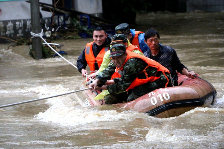 Наводнения в Китае