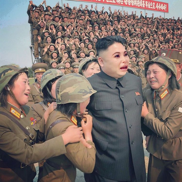 Двое самых популярных Кимов в одном лице: Ким Чен Кардаш-Ын