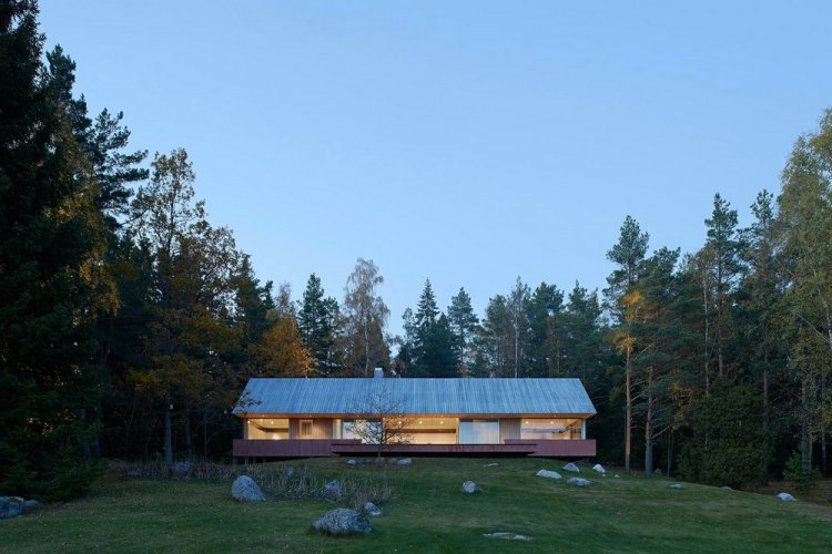 Летний дом для отдыха на природе в Швеции
