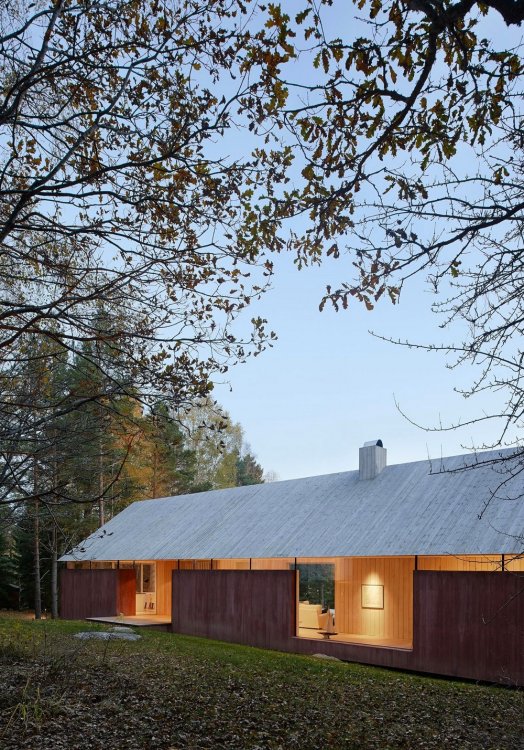 Летний дом для отдыха на природе в Швеции