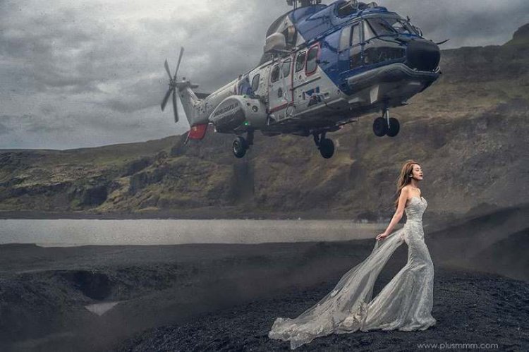 Невеста и вертолет