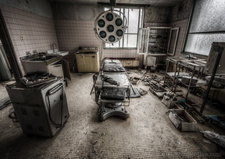 Заброшенная больница в Японии