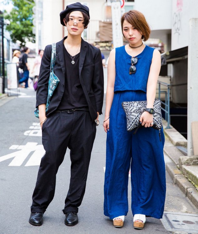 Модные персонажи на улицах Токио (20.09.16)