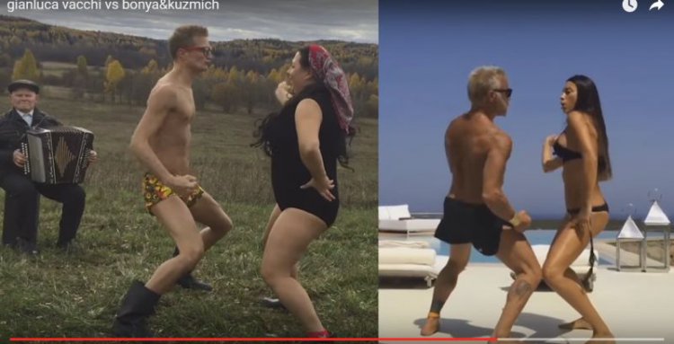 Пародия Бони и Кузьмича на танцующего миллионера стала хитом (видео)
