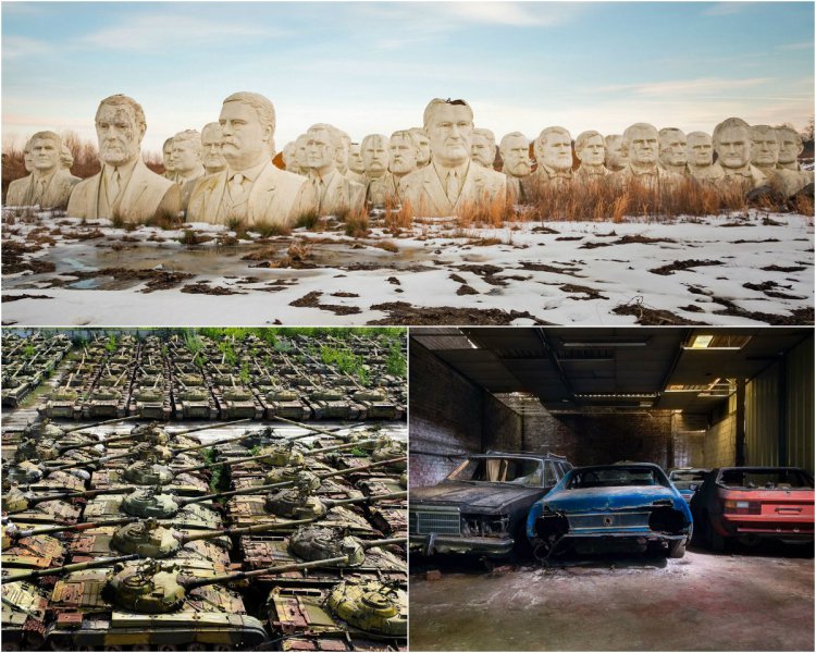 От американских президентов до танков: странные кладбища брошенных вещей