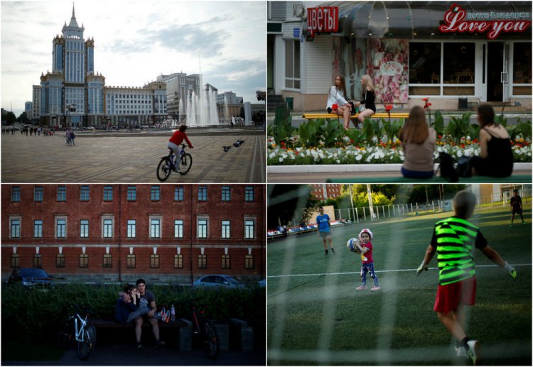 Уличные снимки российских городов, в которых пройдет Чемпионат мира по футболу 2018